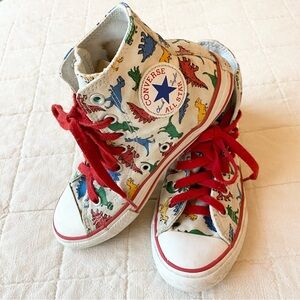 Converse All Star Dinosaur Print Sneakers